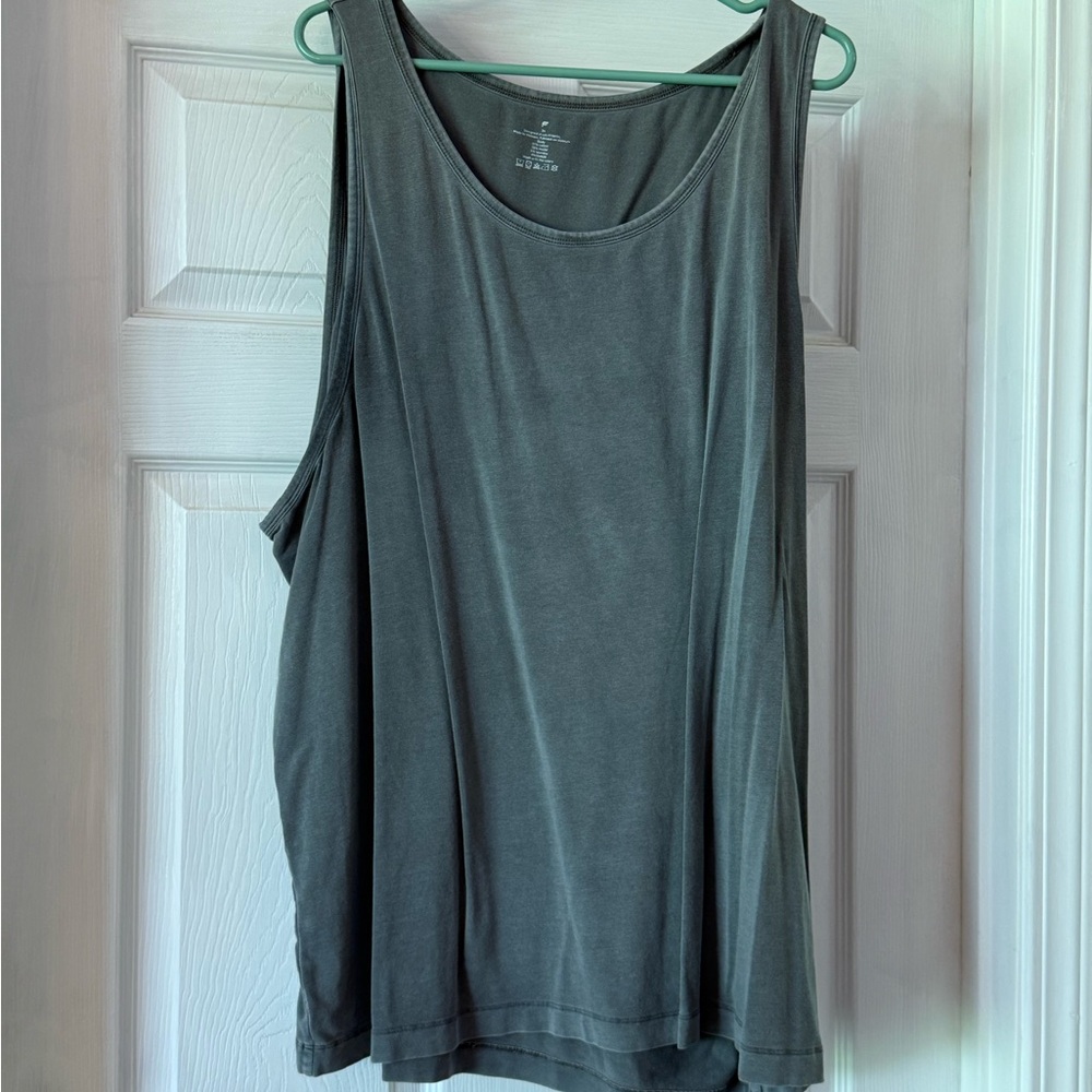 Fabletics Dark Gray Men's Tank Top